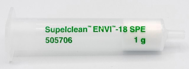 Tube&nbsp;SPE Supelclean&#8482; ENVI&#8482;-18 bed wt. 1&#160;g, volume 6&#160;mL, pk of 30