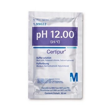 缓冲液 (di-sodium hydrogen phosphate/sodium hydroxide) traceable to SRM from NIST und PTB pH 12.00 (25&#176;C) Certipur&#174;