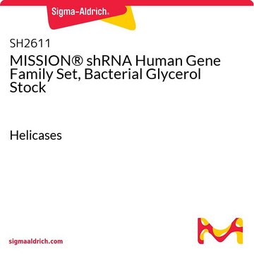 MISSION&#174; shRNAヒト遺伝子ファミリーセット、大腸菌グリセロールストック Helicases