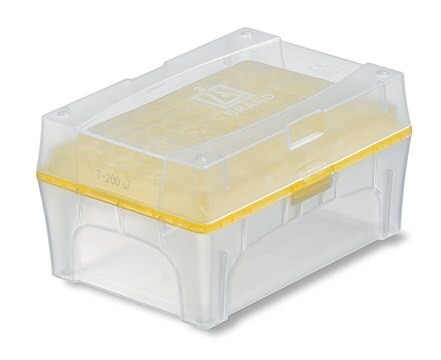 BRAND&#174; TipBox, empty with gray tip-tray for pipette and filter tips up to 50 &#956;L