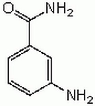 PARP抑制剂I, 3-ABA The PARP Inhibitor I, 3-ABA, also referenced under CAS 3544-24-9, controls the biological activity of PARP. This small molecule/inhibitor is primarily used for Cell Structure applications.