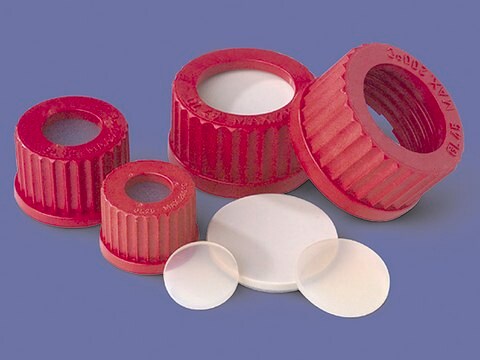 Corning&#174; Silicone Septa for use with GL25 Open Top PBT Screw Cap