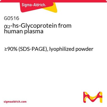 &#945;2-HS-Glykoprotein aus Humanplasma &#8805;90% (SDS-PAGE), lyophilized powder