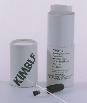 Pipettes micro-capillaires Kimble&#174;