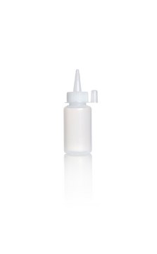 Azlon Dropper Bottles with spouted closure and cap round bottom, low-density polyethylene, capacity 30&#160;mL