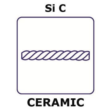 Silicon carbide fiber, tex number 209, length 5 m, filament diameter 0.015mm