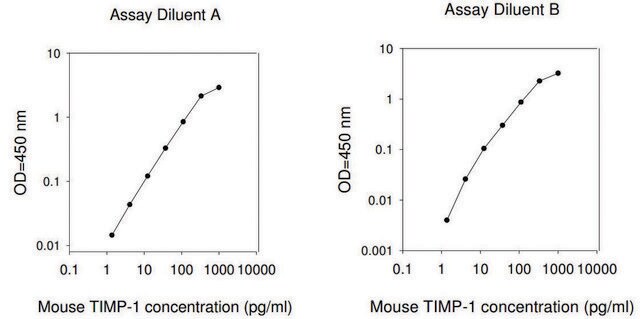 小鼠 TIMP-1 ELISA 试剂盒 for serum, plasma and cell culture supernatant