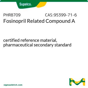 Fosinoprilato certified reference material, pharmaceutical secondary standard