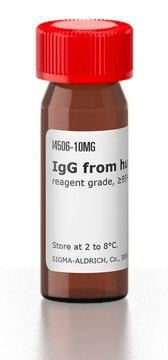 IgG aus Humanserum reagent grade, &#8805;95% (SDS-PAGE), essentially salt-free, lyophilized powder