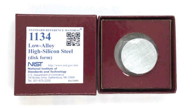 Niedriglegierter Stahl NIST&#174; SRM&#174; 1134, high silicon