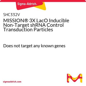 MISSION&#174; 3X LacO Inducible Non-Target shRNA Control Transduction Particles Does not target any known genes