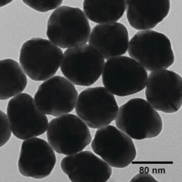 Silver nanospheres 80&#160;nm avg. part. size, 0.02&#160;mg/mL in water, PEG functionalized