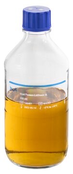 Modified Tween&#174;-Letheen Broth bottle of, ready-to-use, bottle volume 300&#160;mL , filling volume