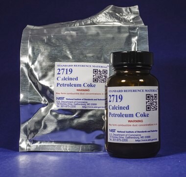 Calcined petroleum coke NIST&#174; SRM&#174; 2719