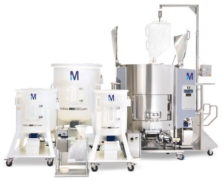 Mobius&#174; MIX200L single-use mixing assembly (gold)