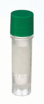 WHEATON&#174; CryoELITE&#174; cryovial with Loctagon&#8482; Vial Skirt and label patch self-standing polypropylene, capacity (2&#160;mL), external thread, sterile; &#947;-irradiated