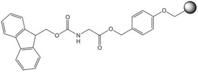 Fmoc-Gly-Wang resin (100-200 mesh) Novabiochem&#174;