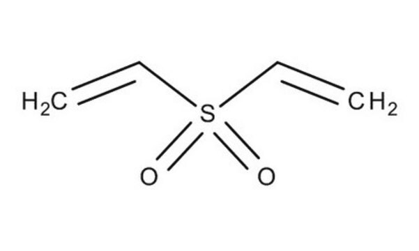 Divinyl sulfone (stabilised) for synthesis