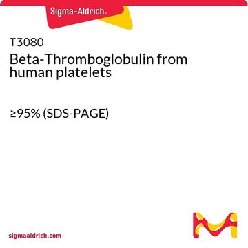 Beta-Thromboglobulin from human platelets &#8805;95% (SDS-PAGE)