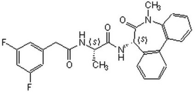 &#947;&#947;-Sekretase-Inhibitor&nbsp;XX This &#947;-secretase inhibitor, CAS 209984-56-5, is a cell-permeable dibenzazepine compound that lowers both brain and plasma A&#946;40 levels by ~72% in Tg2576 mutant APP transgenic mouse model.