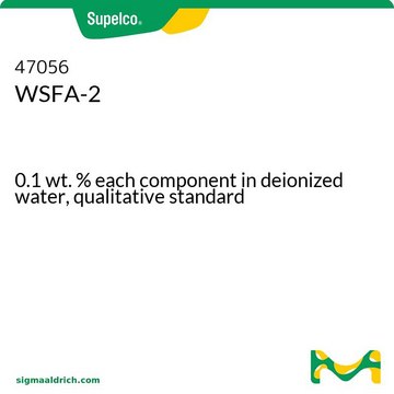 WSFA-2 0.1&#160;wt. % each component in deionized water, qualitative standard