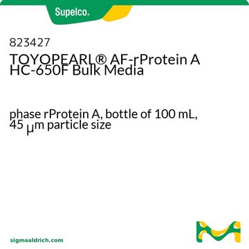 TOYOPEARL&#174; AF-rProtein A HC-650F Bulk Media phase rProtein A, bottle of 100&#160;mL, 45&#160;&#956;m particle size