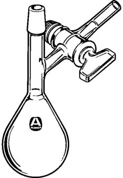 Schlenk Kjeldahl Reaktions- und Aufbewahrungskolben capacity 25&#160;mL, female joint: ST/NS 14/20