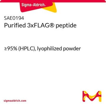 纯化3xFLAG&#174;肽 &#8805;95% (HPLC), lyophilized powder