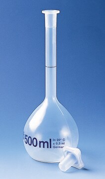 BRAND&#174; volumetric flask, PMP volume 1,000&#160;mL, accuracy: 0.8&#160;mL