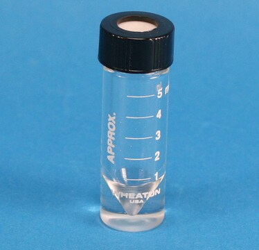 V-Vials&#174; 螺纹口样品瓶&#65292;带顶部开口瓶盖 volume 5&#160;mL, 20-400 thread, diam. × H 20&#160;mm × 65&#160;mm