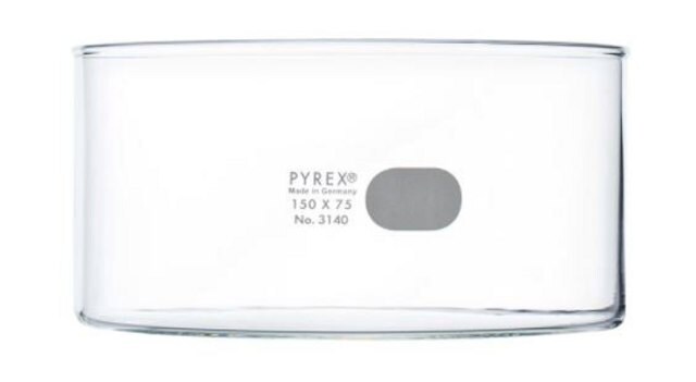 Pyrex&#174; 结晶皿 capacity 1,200&#160;mL, O.D. × H ~150&#160;mm × 75&#160;mm