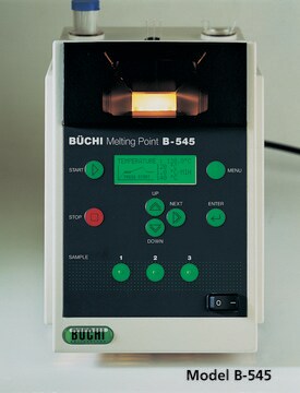 Büchi&#174; melting point apparatus Model B-545, AC/DC input 230 V AC