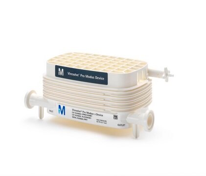 Unidad Viresolve&#174; Pro Parvovirus removal filter, Modus 1.2 format, filtration area 0.07 m&#178;