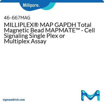 MILLIPLEX&#174; MAP GAPDH Total Magnetic Bead MAPMATE&#8482; - Cell Signaling Singleplex- oder Multiplex-Assay