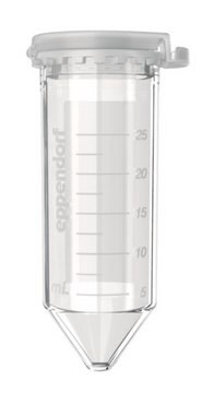 Eppendorf&#174; DNA LoBind tubes capacity 25&#160;mL, PCR clean, cap (snapTec), withstand 17,000xg, pkg of 200&#160;ea (5 bags x 40 tubes)