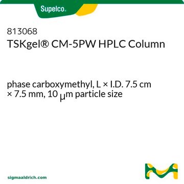 TSKgel&#174; CM-5PW HPLC Column phase carboxymethyl, L × I.D. 7.5&#160;cm × 7.5&#160;mm, 10&#160;&#956;m particle size