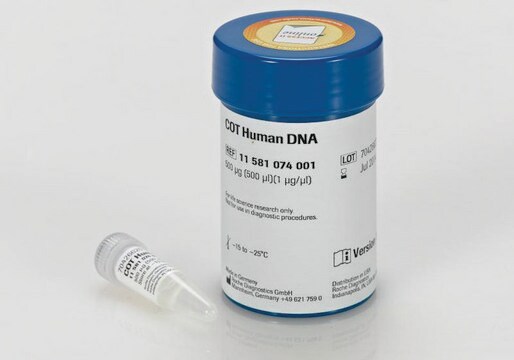 COT人源DNA from human placenta DNA, enriched for repetitive sequences