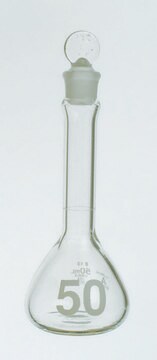 Kimax&#174; heavy-duty wide-mouth, large numbers volumetric flasks - CLASS A capacity 10&#160;mL