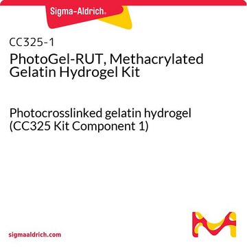 PhotoGel-RUT, Methacrylated Gelatin Hydrogel Kit Photocrosslinked gelatin hydrogel (CC325 Kit Component 1)