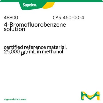 4-Bromfluorbenzol-Lösung certified reference material, 25,000&#160;&#956;g/mL in methanol