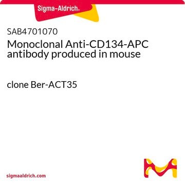 Monoclonal Anti-CD134-APC antibody produced in mouse clone Ber-ACT35