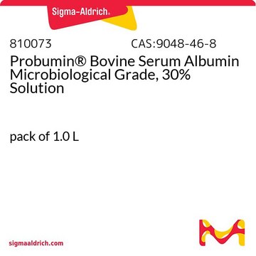 Sérum albumine bovine Probumin&#174;, de qualité microbiologique, solution à 30&nbsp;% pack of 1.0&#160;L