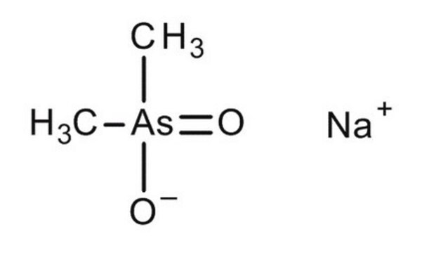 Dimethylarsinic acid sodium salt trihydrate for synthesis