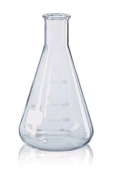 BRAND&#174; Erlenmeyer flask with beaded rim and graduation, narrow mouth volume 25&#160;mL