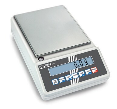 Kern 572 series precision balances Kern 572-49, weighing capacity 16000&#160;g, accuracy: 0.1&#160;g, precision: ±0.3&#160;g