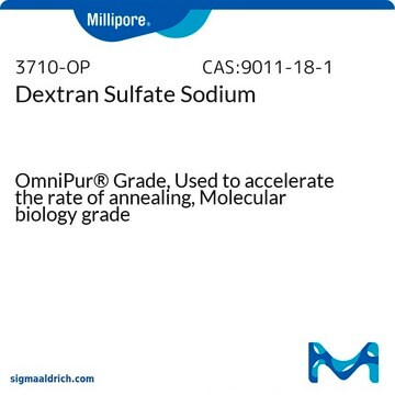 Dextran Sulfate Sodium OmniPur&#174; Grade, Used to accelerate the rate of annealing, Molecular biology grade