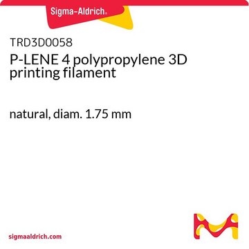 P-LENE 4 polypropylene 3D printing filament natural, diam. 1.75&#160;mm