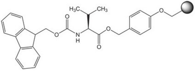 Fmoc-Val-Wang resin LL (100-200 mesh) Novabiochem&#174;