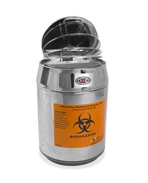 SP Bel-Art&#174; Benchtop Disposal Can with motion sensor lid