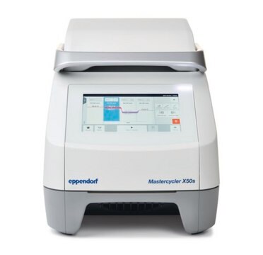 Eppendorf&#174; Mastercycler X50s, AC/DC input 110&#160;V / 230&#160;V (GB plug), 96-well thermoblock, silver with control panel